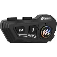 FC-Moto Motorradhelm MOMAN H4P Edition Bluetooth Headset, wasserdicht