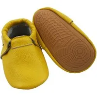 mepiq Mepiq Baby Lauflernschuhe aus 100 % Leder mit rutschfester Sohle Krabbelschuh