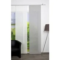 Vision S Schiebegardine ROM (1 St), Paneelwagen, halbtransparent, Schiebevorhang, Uni, Bambus