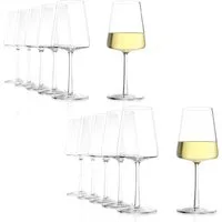 Stölzle Weinglas Stölzle Lausitz Power Weißweinkelch 12er Set, Glas