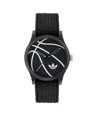 Adidas Originals Game One Unisex Schwarze Uhr AOSY25024