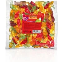 Red Band Süßigkeit, Red Band Fruchtgummi Schuhe fruchtig süß 5fach sortiert 500g