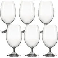 LEONARDO Longdrinkglas Leonardo Wassergläser Daily (6-teilig)