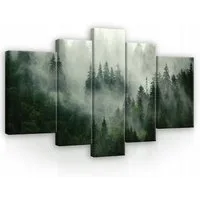 Wallarena Leinwandbild Foto - Mehrfarbig - Modern - Vlies - Wohnzimmer, Foto, 200x140x3cm
