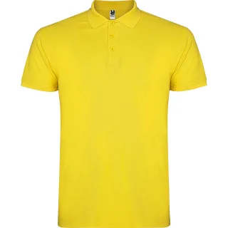 Roly - "Star" Poloshirt für Herren (Gelb)