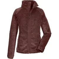 Killtec Fleecejacke KOW 56 WMN FLC JCKT Weiche Fleecejacke, verschließbare Taschen, Kinnschutz