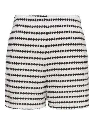 ONLY - ONLEVA STRIPE STRING SHORTS CS JRS Cloud Dancer - Gr. - M