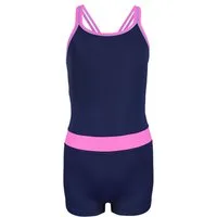 Aquarti Badeanzug Aquarti Mädchen Badeanzug mit Bein Racerback