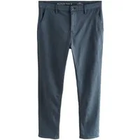 Next Chinohose Straight Fit Motionflex Chinohose mit Gürtel (1-tlg)