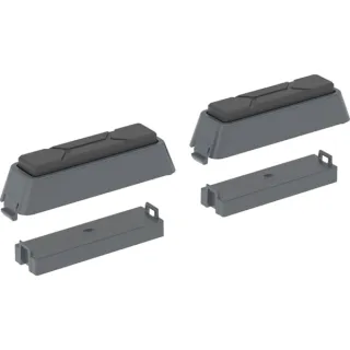Set Gummiauflagen für Geberit Duofix Installationsrahmen für Duschfläche, 551585001 551585001