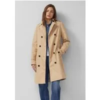 s.Oliver Trenchcoat Outdoor-Mantel Wasserabweisender Trenchcoat im Slim Fit