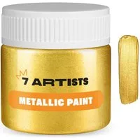 7 Artists Acrylfarbe 7 Artists Acrylfarbe Metallic 50 - 230 ml Gold, Silber