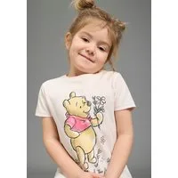 KIDSWORLD T-Shirt WINNIE Puuh - Disney Shirt Kurzarm, Rundhalsausschnitt, mit modischem Druck, Basic Passform