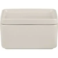 blomus Butterdose -PILAR- Aufbewahrungsbox für Butter, Steingut, Spülmaschinengeeignet, Mikrowellengeeignet