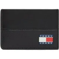 Tommy Jeans Kartenetui TJM HERITAGE CC HOLDER, Unisex Mini-Geldbeutel, Portemonnaie zum Klappen
