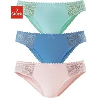 petite fleur by Lascana Jazz-Pants Slips (3er-Pack) aus elastischer Baumwoll-Qualität