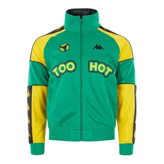Kappa - "Too Hot" Jacke für Herren (Leuchtend Gelb/Schwarz)