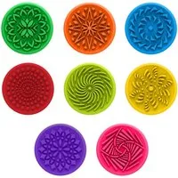 FOUORTUNATE-BEE Lernspielzeug Sensorik Steine Kinder Fidget Spielzeug Struktur Tastsinn Lernspiel, Fühlsteine für Schule Reise Büro Entspannung Sensorik Spielzeug