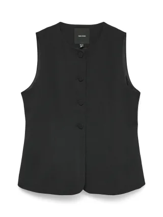 VERO MODA - VMBERLIN SL WAISTCOAT NOOS Black - Gr. - S