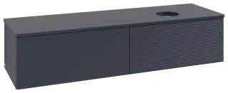 Villeroy & Boch Waschtischunterschrank Antao L38_1 1600x360x500mm mit Beleuchtung mit Struktur FK/AP L38110HG