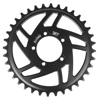 [EU Direct] 36T BBS Motor Crankset for Bafang BBS01BBS01B BBS02 BBS02B36V 48V 250W 350W 500W 750W 1000W Electric Bike