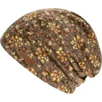 chillouts Beanie Linz Hat Feminine Beanie mit verspieltem Blütenprint
