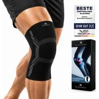 BLACKROX Kniebandage [Vergleichssieger 2026] Gr. S-XL, V1, Damen & Herren