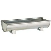 Dehner Blumenkasten Dachrinne in verschiedenen Größen, silber