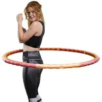 Hoopomania Hula-Hoop-Reifen Hoopomania Action Hoop, Hula Hoop mit 24 Magneten 1.6kg
