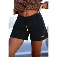 Buffalo Shorts mit aufwendiger Logostickerei