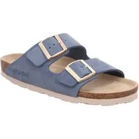 Rohde SUNNYS N°12 Pantolette Sommerschuh, Hausschuh, Zweischnaller, Strandschuh mit Softfußbett