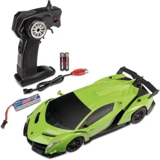 Carson 1:24 Lamborgh.Veneno 2,4G 100% RTR grün