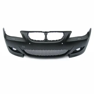Front Stoßstange vorne Gitter Spoiler Sport Look Set für BMW 5er E60 Facelift