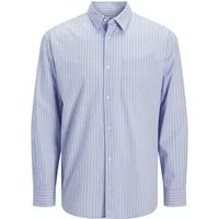 Jack & Jones Langarmhemd JJCOLE POPLIN STRIPE SHIRT LS