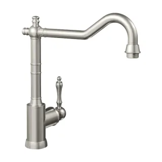 Villeroy und Boch Küchenarmatur Avia 2.0 924000LC 11,2 l/min, flexible Anschlussschläuche, Edelstahl massiv