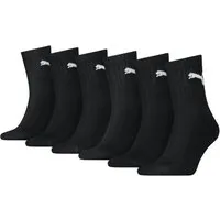 PUMA Socken PUMA SHORT CREW 6P UNISEX ECOM (6 Paar) Gepolsterte Sohle für Stoßdämpfung und zusätzlichen Komfort