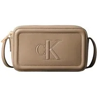 Calvin Klein Mini Bag BOLD CK CAMERA BAG, kleine Damen-Umhängetasche, Schultertasche, Kamerabag mit CK-Logo