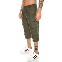 Kendindza Collection Cargobermudas Bermuda Shorts Herren Kurze Hose 3/4 Hose Cargo Taschen abnembare Beine kurze Hose Herren Cargoshorts Sommer