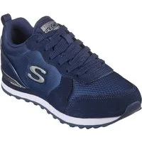 Skechers OG 85 - GOLDN GURL Sneaker Schnürschuh, Original-Retro-Jogginschuh mit Air-Cooled Memory Foam®
