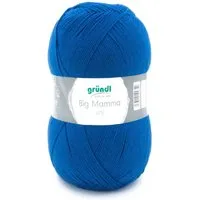 Gründl Wolle 400g Big Mamma uni Großknäuel Strickgarn Häkelgarn Häkelwolle, 1040,00 m (Wolle zum Stricken und Häkeln, pflegeleicht, waschbar, schnell trocknend, wollartiger Charakter), Wolle ohne Schurwolle