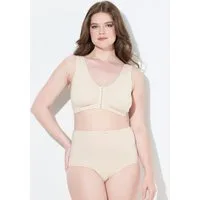 Ulla Popken Bustier Bustier Vorderverschluss Baumwollqualität