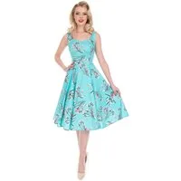 Hearts & Roses London A-Linien-Kleid Sandra Floral Swing Dress Rockabella Vintage Retro