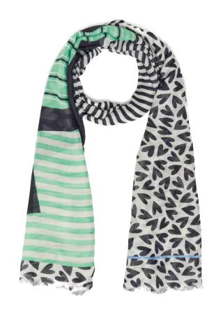 s.Oliver - s.Oliver 2175347 BLUE GREEN - Gr. - ONESIZE
