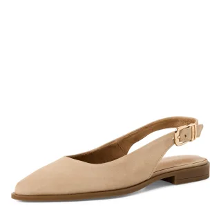Tamaris - Da.-Sling beige suede - Gr. - 39
