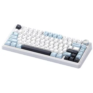 AULA F75 80 Keys Tri-mode Customized Mechanical Gaming Keyboard Hot Swappable RGB BT/2.4G/Type-C 75% Layout Wireless Gam