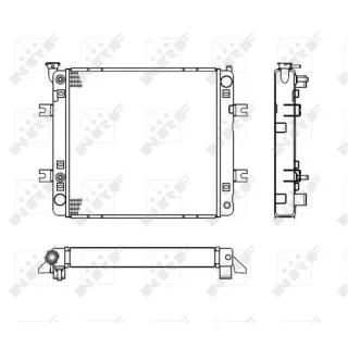 NRF Motork?hler gel?tet 52240