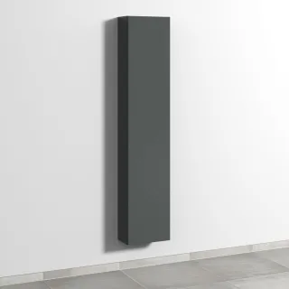 Sanipa 3way Hochschrank mit 1 Tür, Anthrazit-Matt SM16322