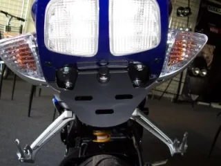 R&amp;G Kennzeichenhalter Heckumbau Suzuki GSX-R 600 / 750 Bj. 2006-2007 K6 / K7 eintragungsfrei