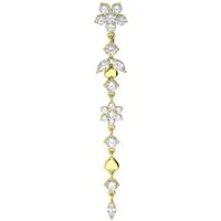 PIERCINGLINE Bauchnabelpiercing Chirurgenstahl Bananabell BLUMENRANKE (Bananabells, 1-tlg)