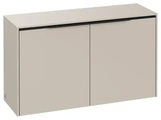 Villeroy & Boch Subway 3.0 Sideboard, 2 Türen, 728 x 423 x 240,5 mm, Cashmere Grey / Cashmere Grey C60001VN